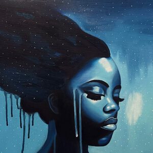 Tears of blue azure