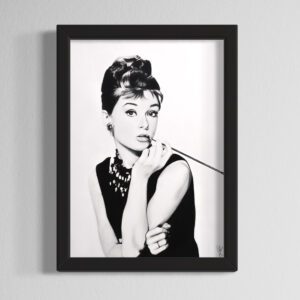 Audrey Hepburn - Original Pencil Drawing - Price on Request